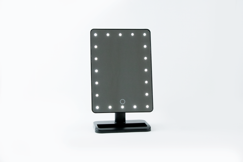 Black Bluetooth & Call Makeup Mirror