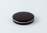 Black LED Round Mirror