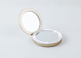 Beige LED Round Mirror