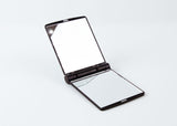 Black LED Square Mirror