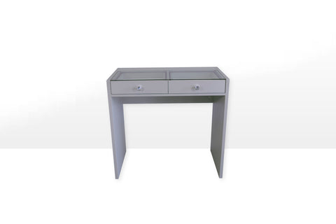 Grey Vanity Desk - 33in